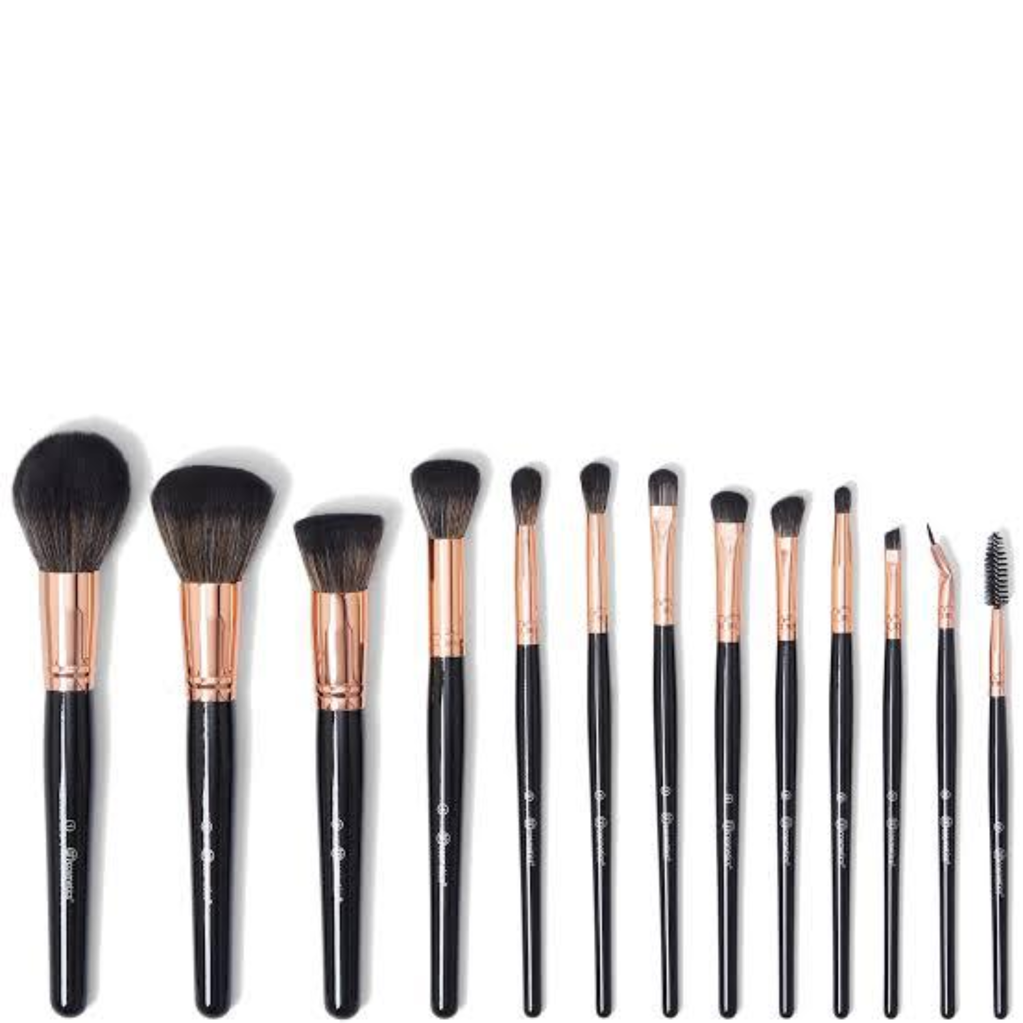 BH Cosmetics 13-Piece Signature Gold Brush Set with Brush Holder