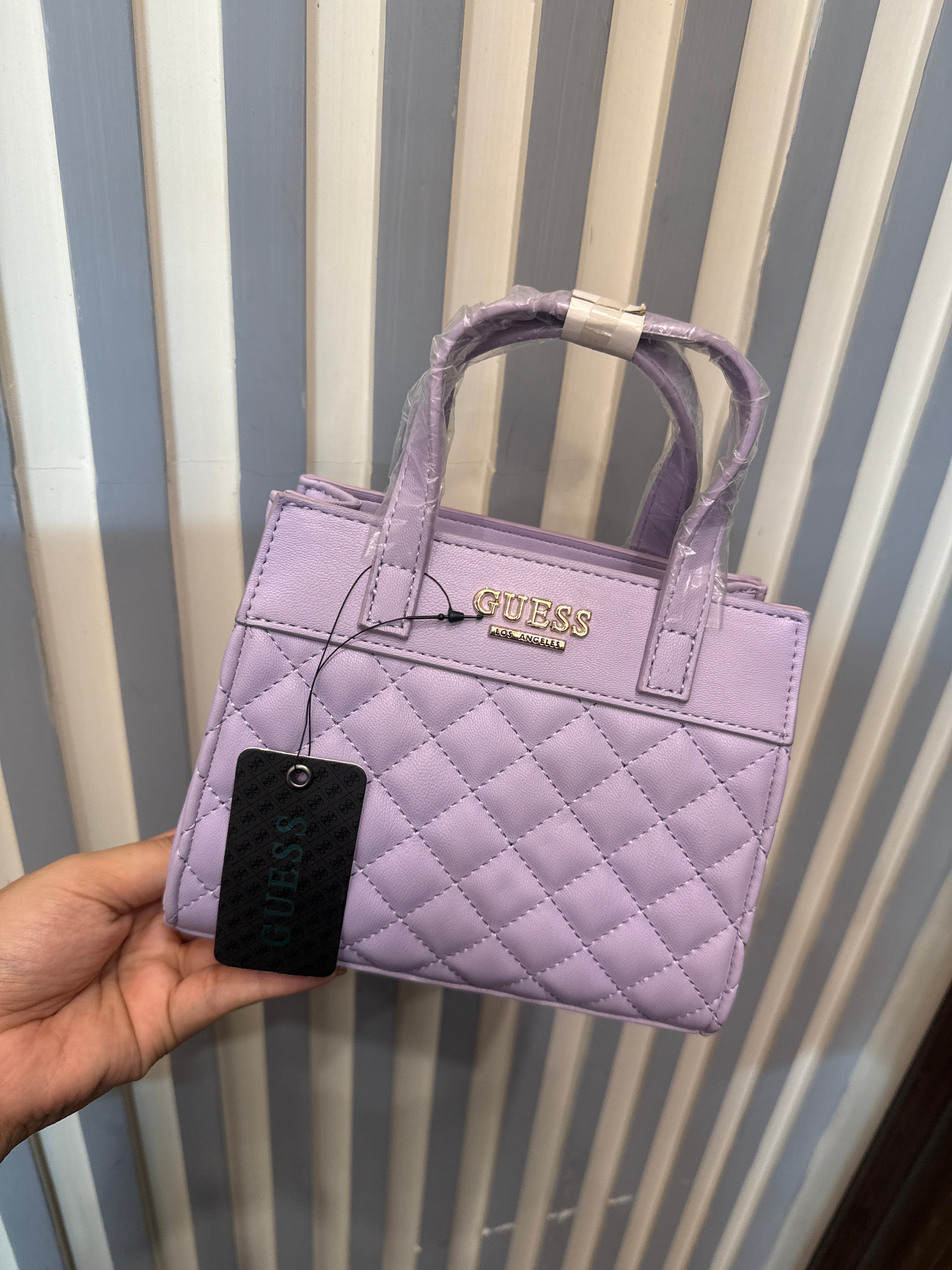 Guess top handle small bag (lilac)