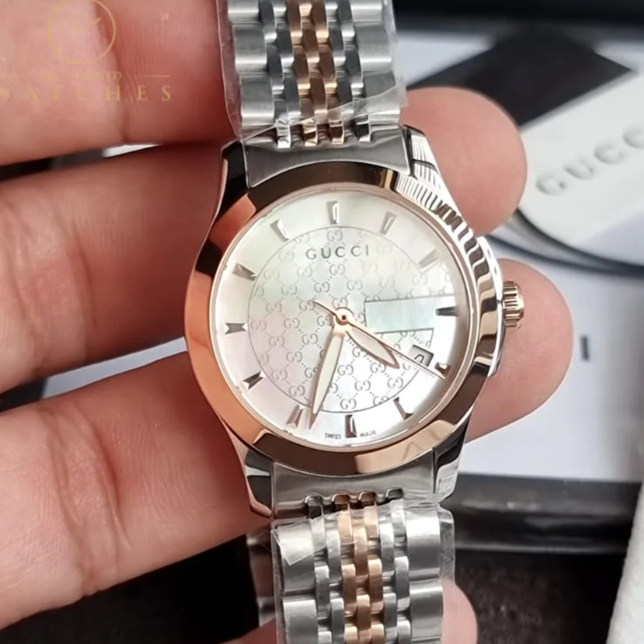 Gucci Quartz Watch/Analog/ Steel/Ya126537/G Timeless 654