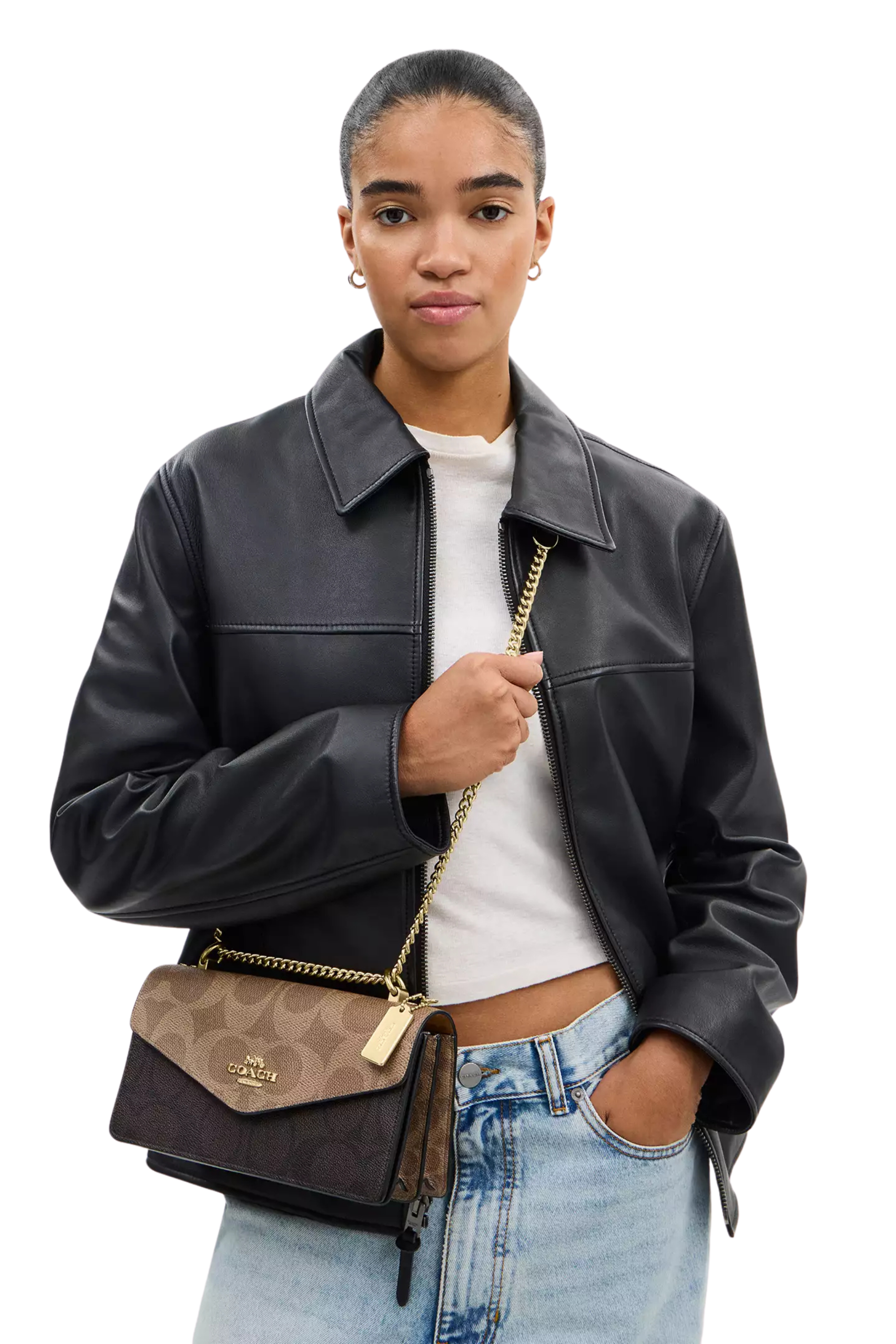 Coach klare envelope Bag 1107