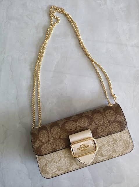 Coach crossbody bag in signature canvas