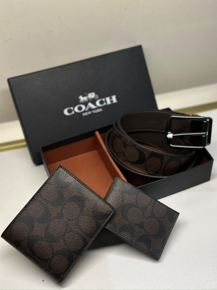 Coach Men's Wallet & Cardholder Set 1532