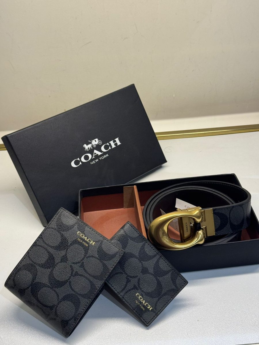 Coach Men's Wallet & Cardholder Set 1533