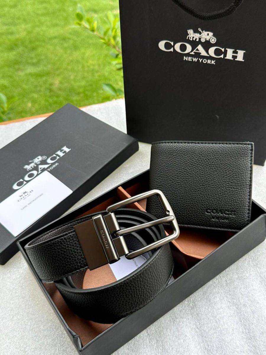 Coach Men's Wallet & Cardholder Set 1534