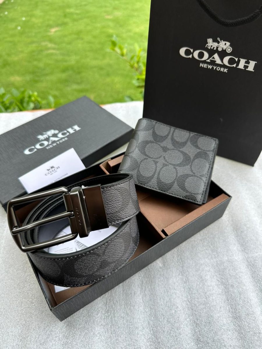 Coach Men's Wallet & Cardholder Set 1535