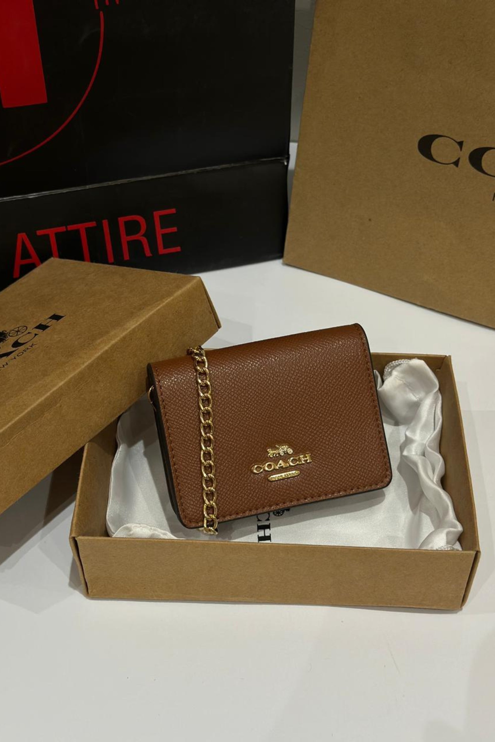 Coach Wallet on chain 370