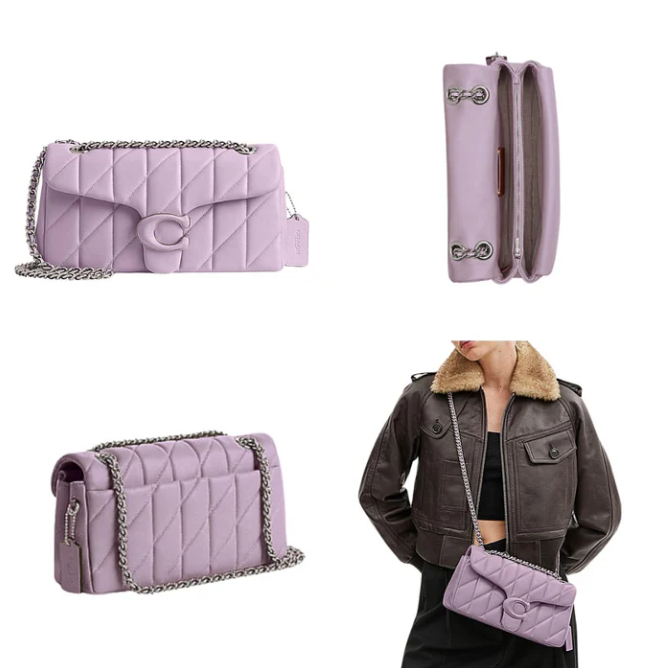 QUILTED TABBY 26 PURPLE