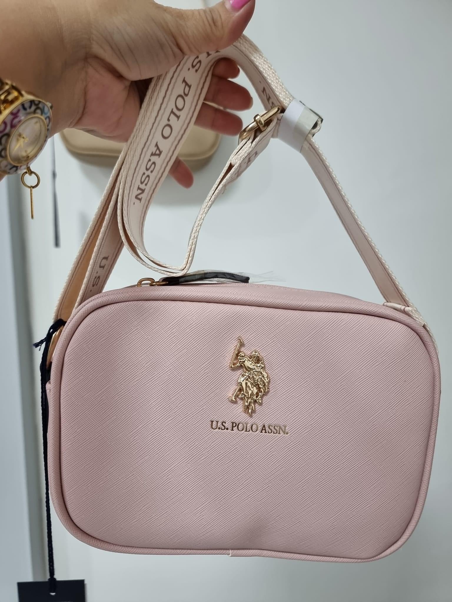 Us polo crossbody bag (PINK)