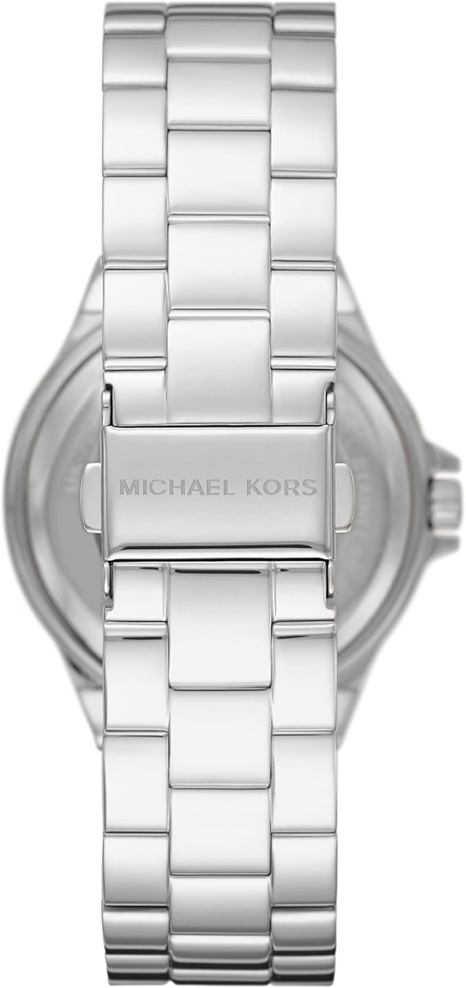 Michael Kors Watches Women's Lennox Quartz Watch with Stainless Steel Strap, Silver, 20 (Model: MK7234)