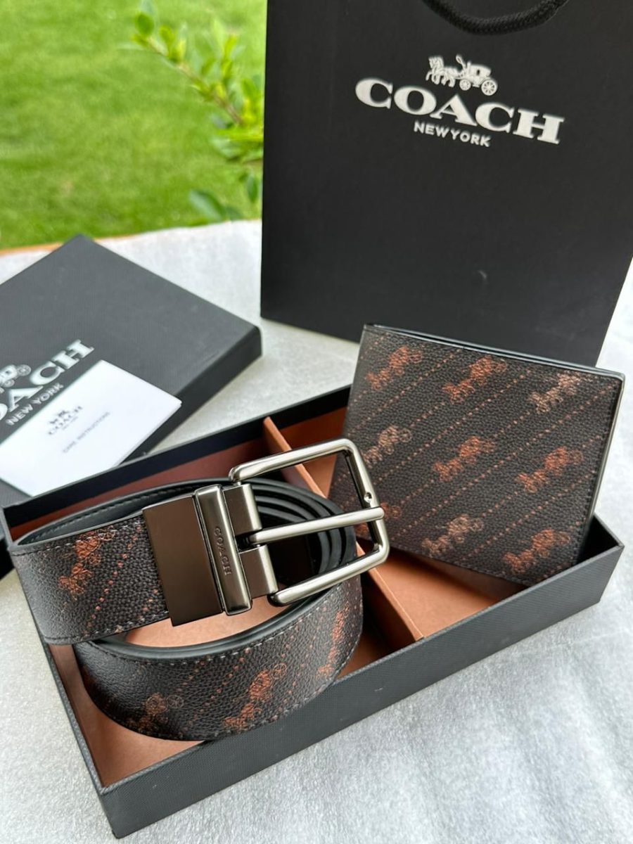 Coach wallet and belt 1529