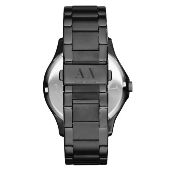 Armani Exchange Men's AX2150 Black Watch, Black 1, 46 mm, Hampton AX2150