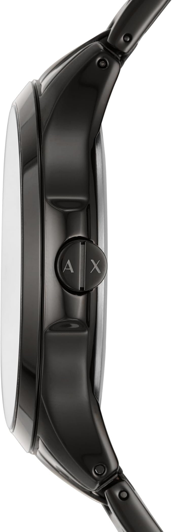 A｜X ARMANI EXCHANGE Men's Stainless Steel Watch, Color: Black/Gold (Model: AX2413)