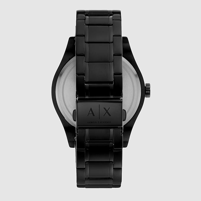 A|X Armani Exchange Men's Watch with Three-Hand Analog Display and Stainless Steel or Leather Band, Watch for Men AX7102