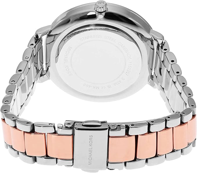 Michael Kors Pyper Three-Hand Two-Tone Alloy Metal Women's Watch (Model: MK4667)