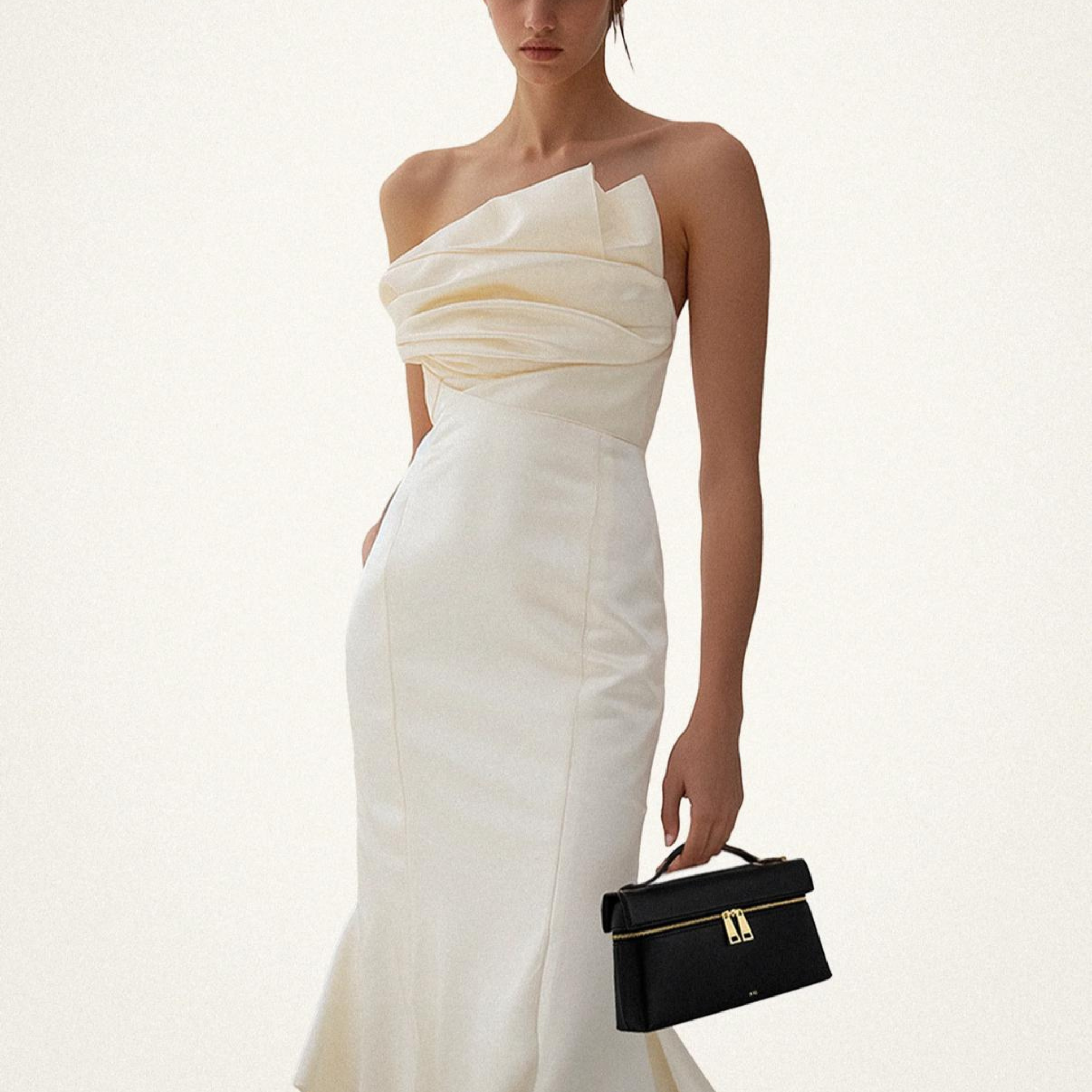 Thea Top Handle Bag (Black)