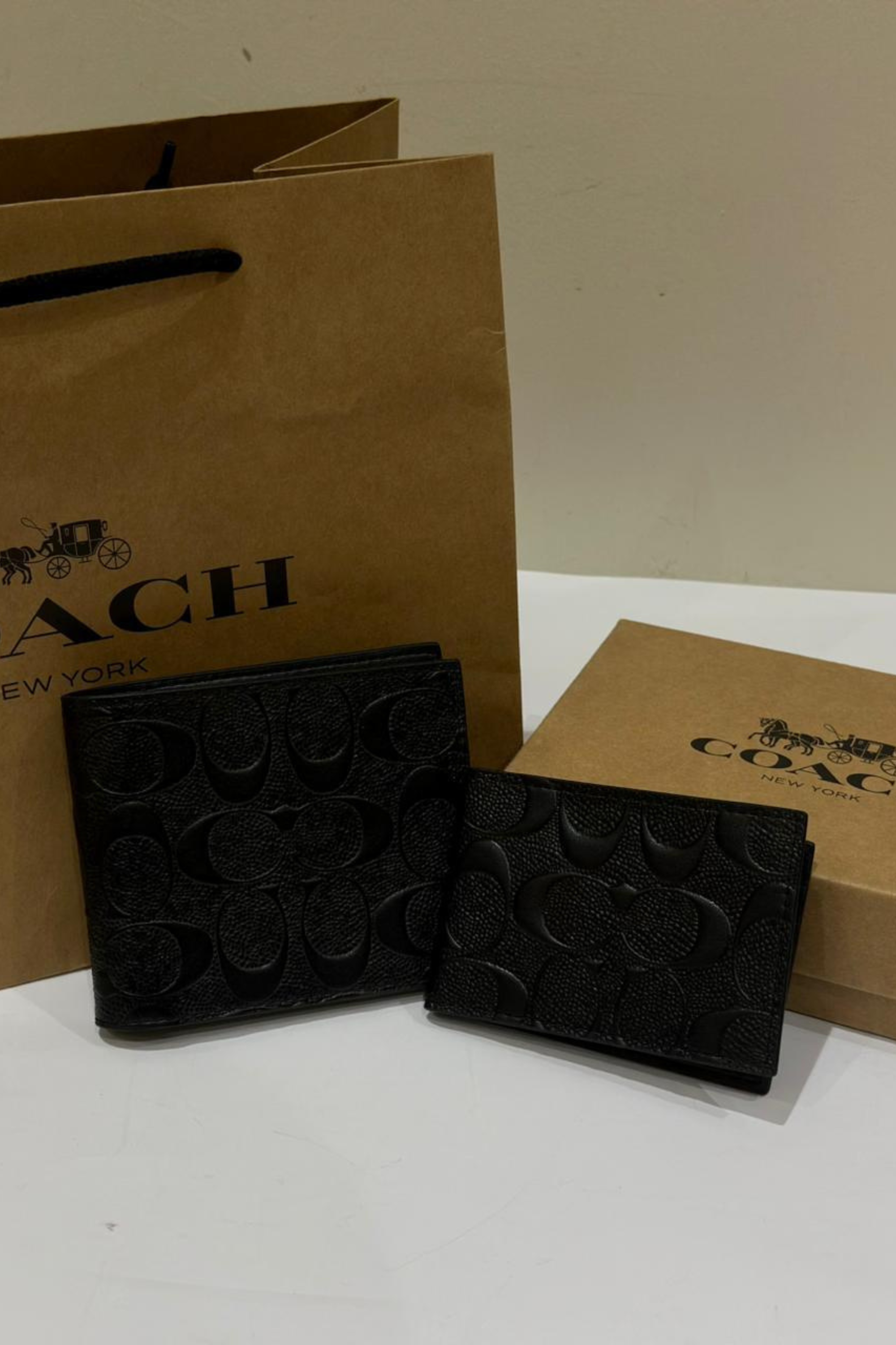 Coach Men's Wallet & Cardholder Set 790