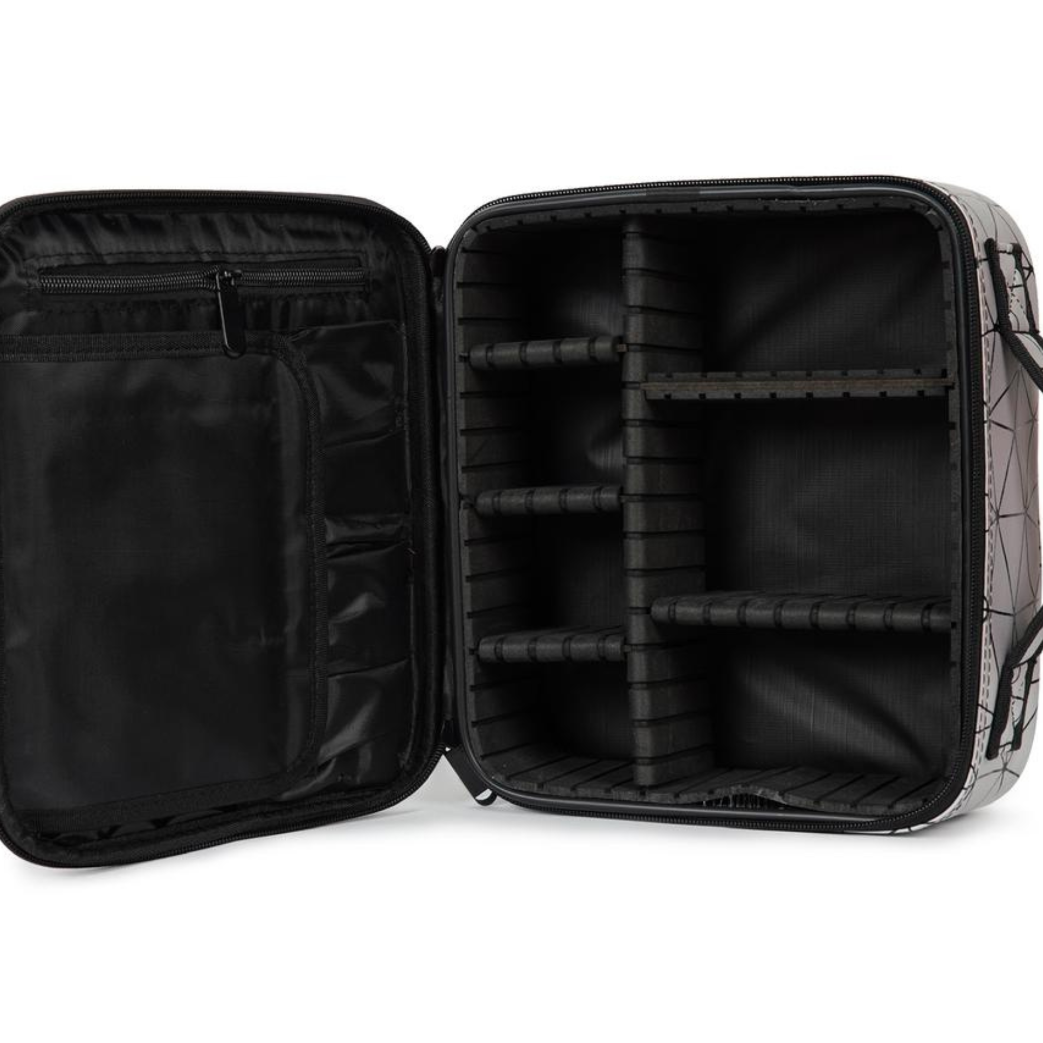 Travelling organiser (Lined silver)