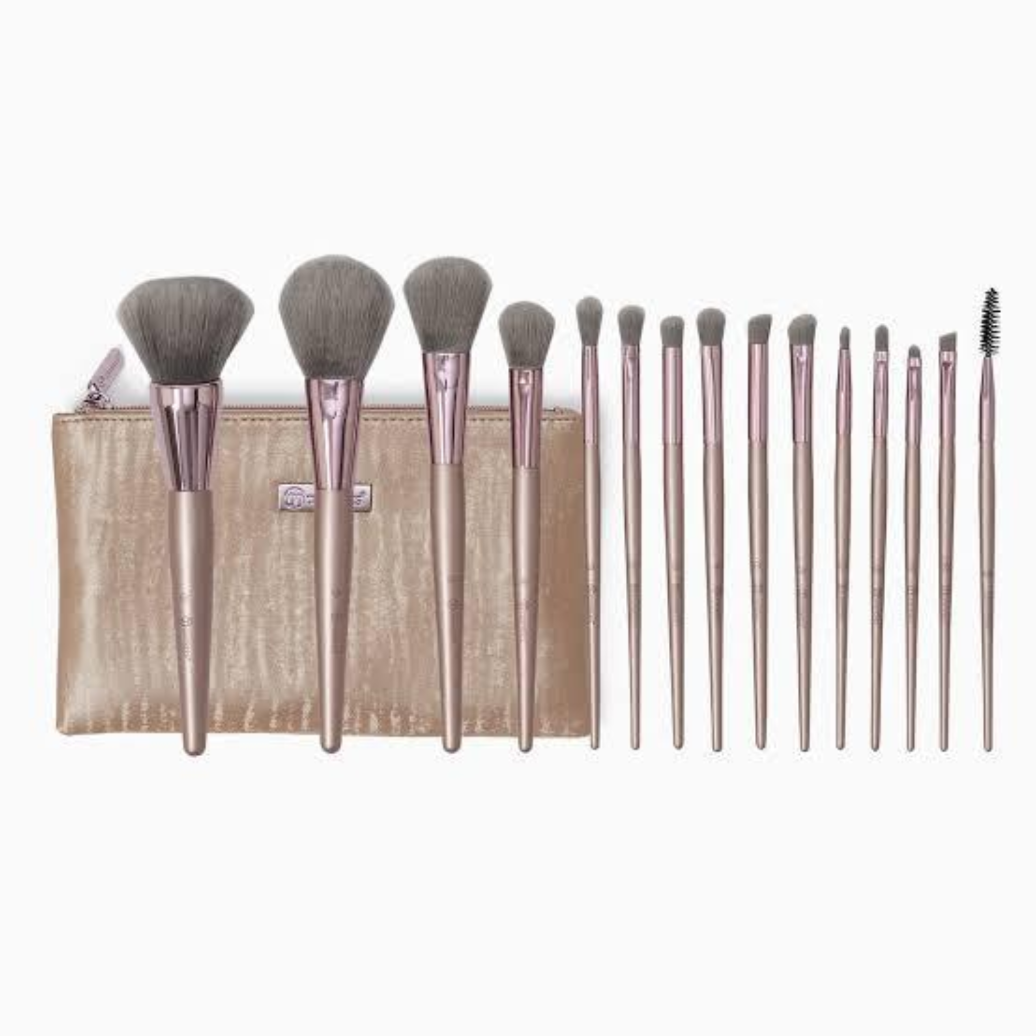 BH Cosmetics 15-Piece Brush Set with Traveling Case