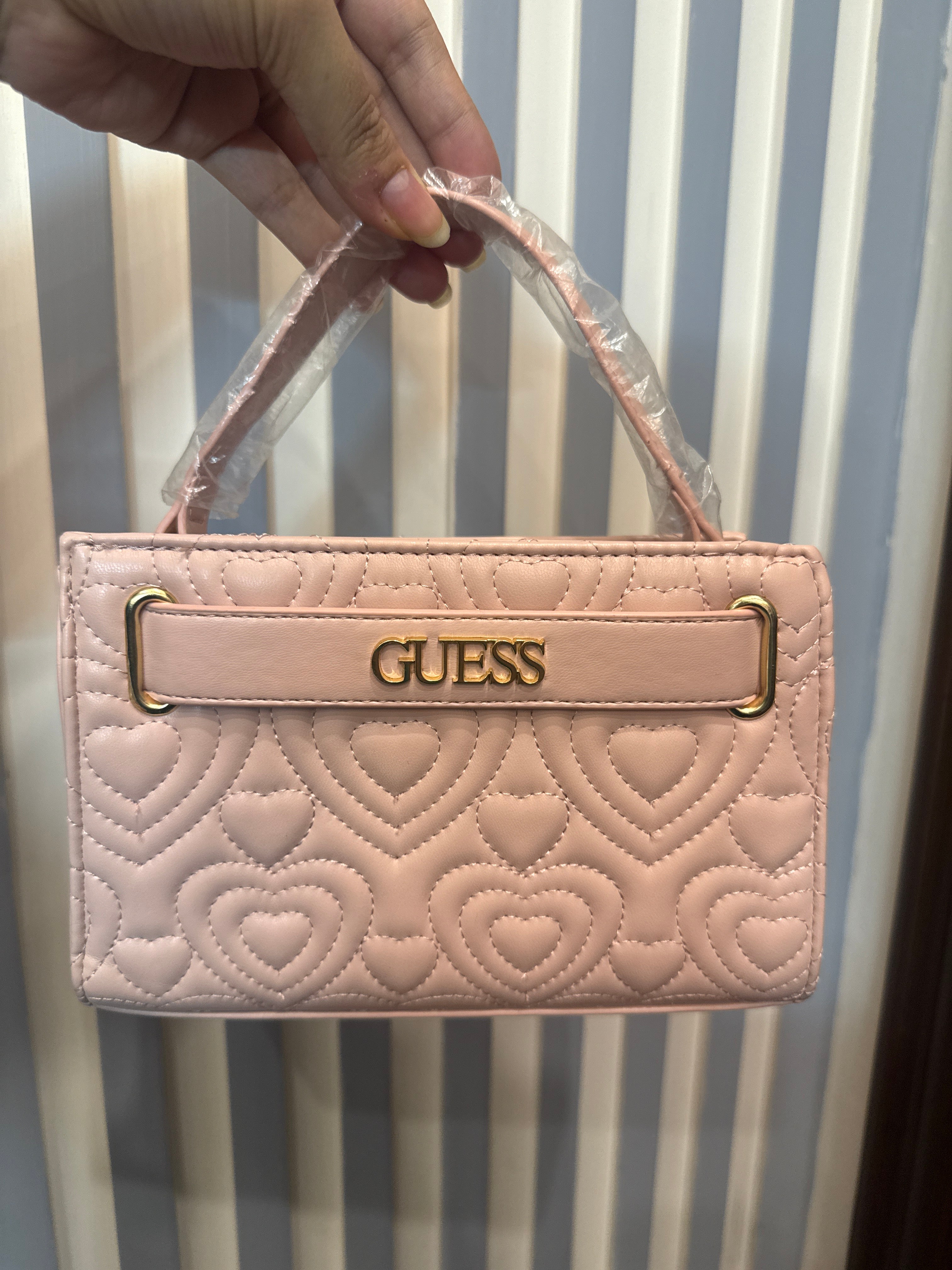 Guess top handle bag (pink)