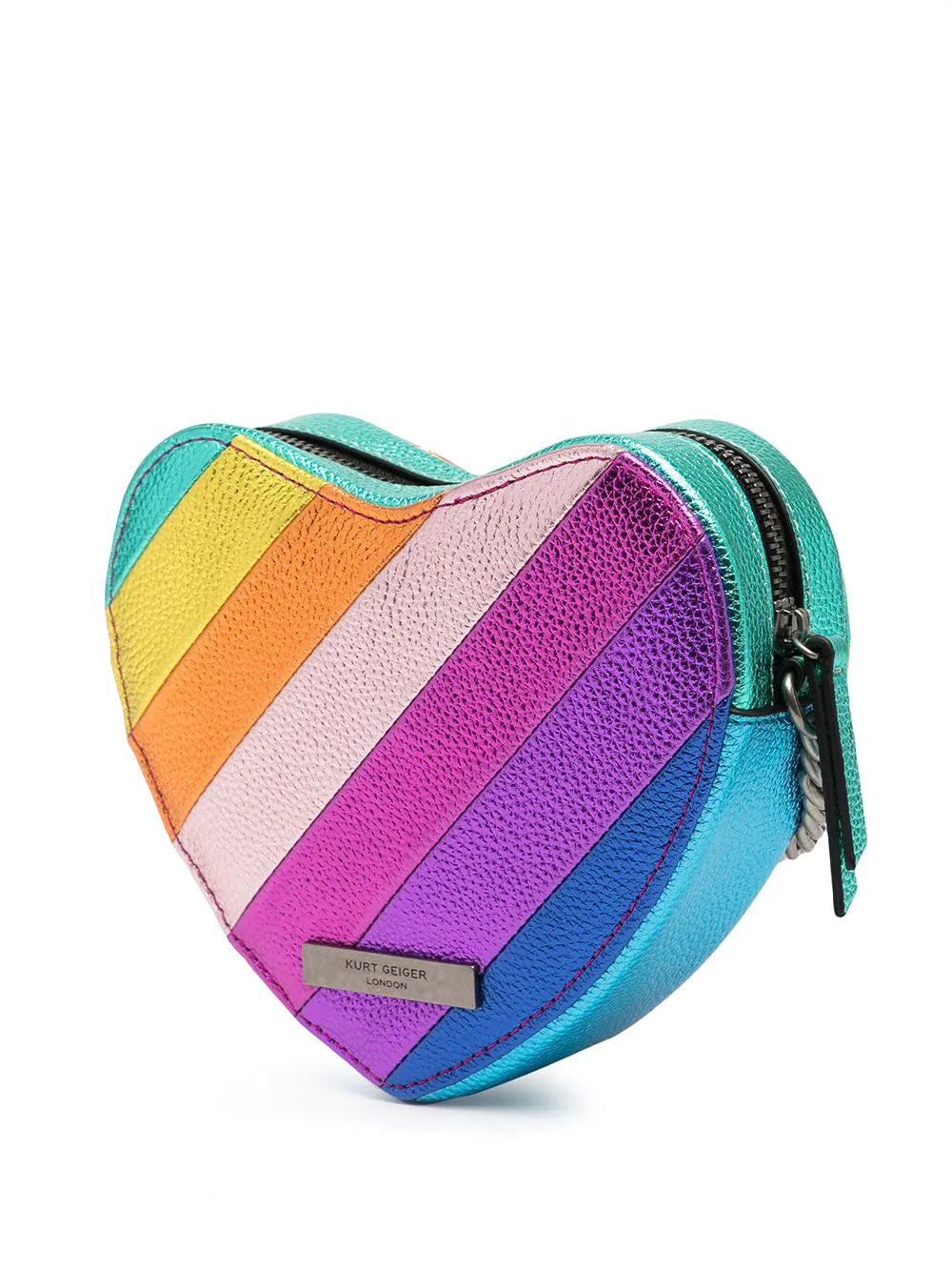 Kurt Geiger London Kensington Heart Crossbody rainbow Bag