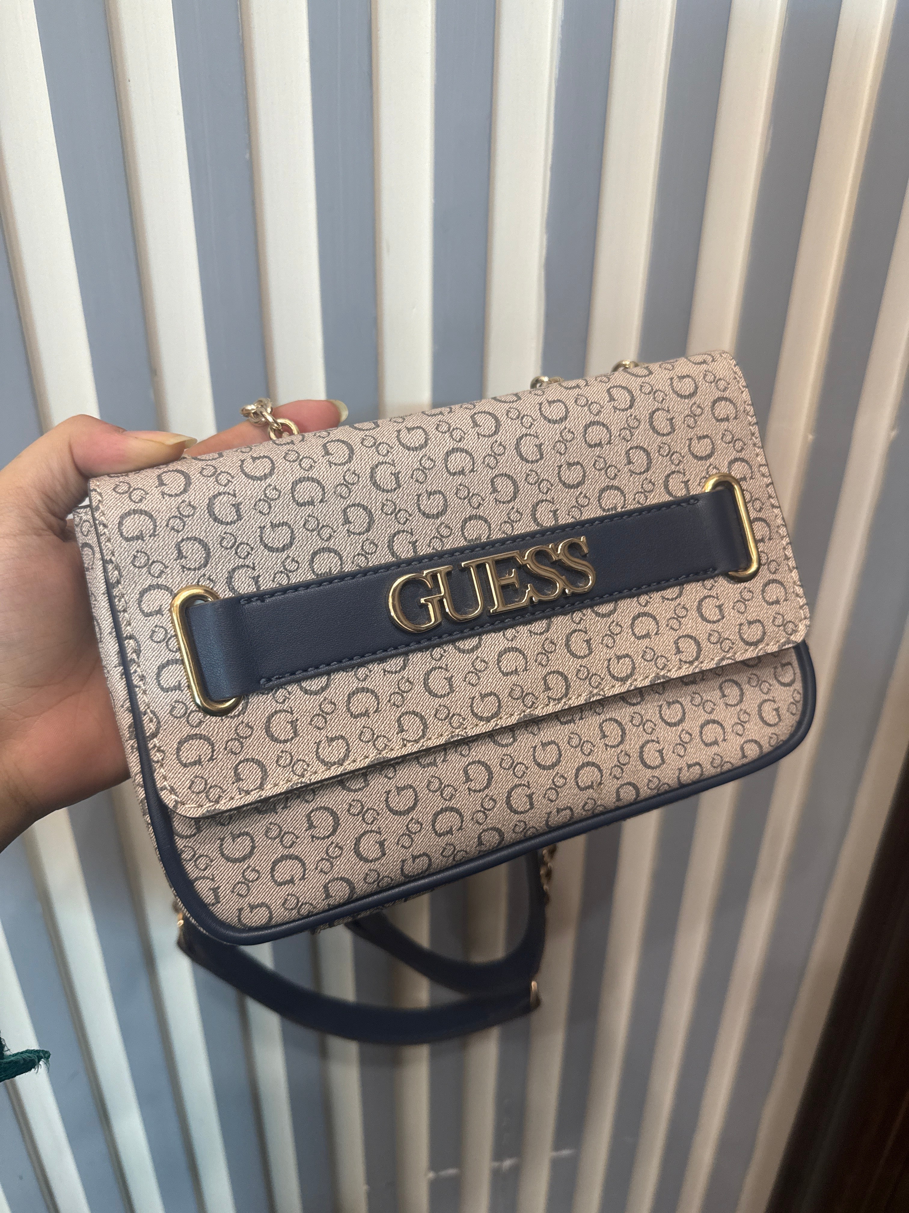 Guess shoulder bag (blue)