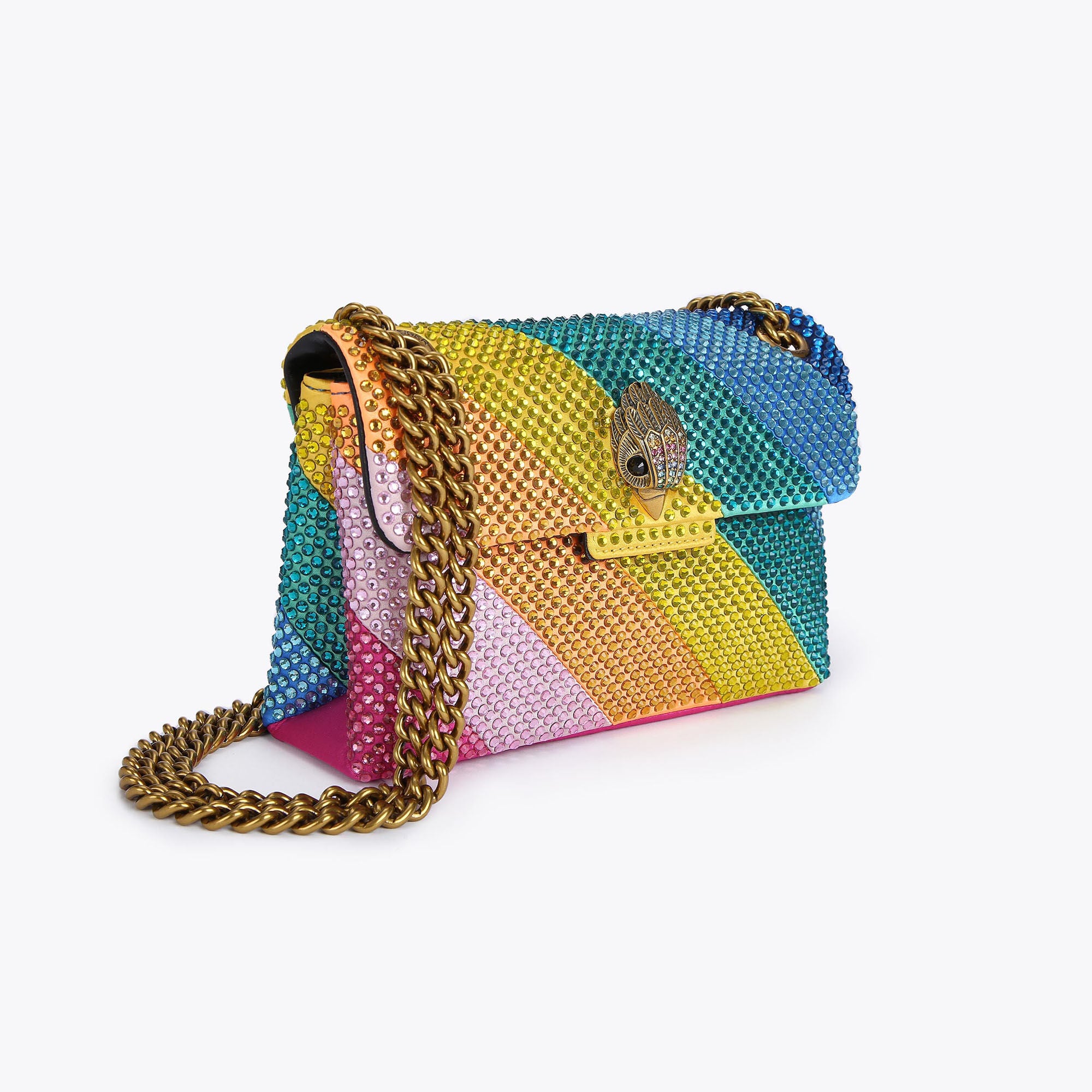 Kurt gieger mini crystal rainbow kensington bag