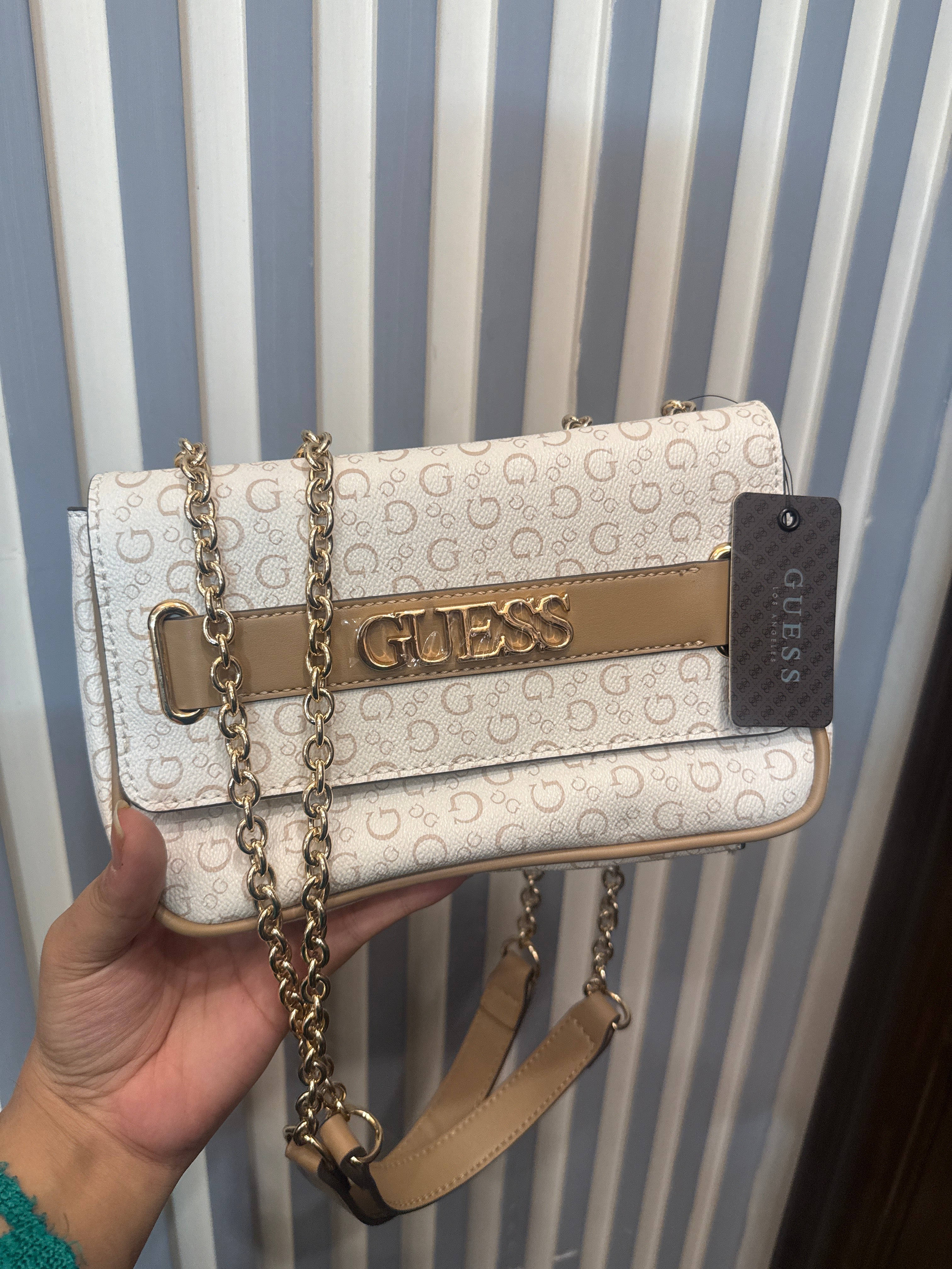 Guess shoulder bag (white)