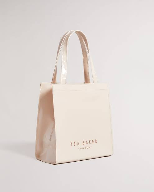 SMALL LIGHT PINK TED BAKER ICON TOTE BAG