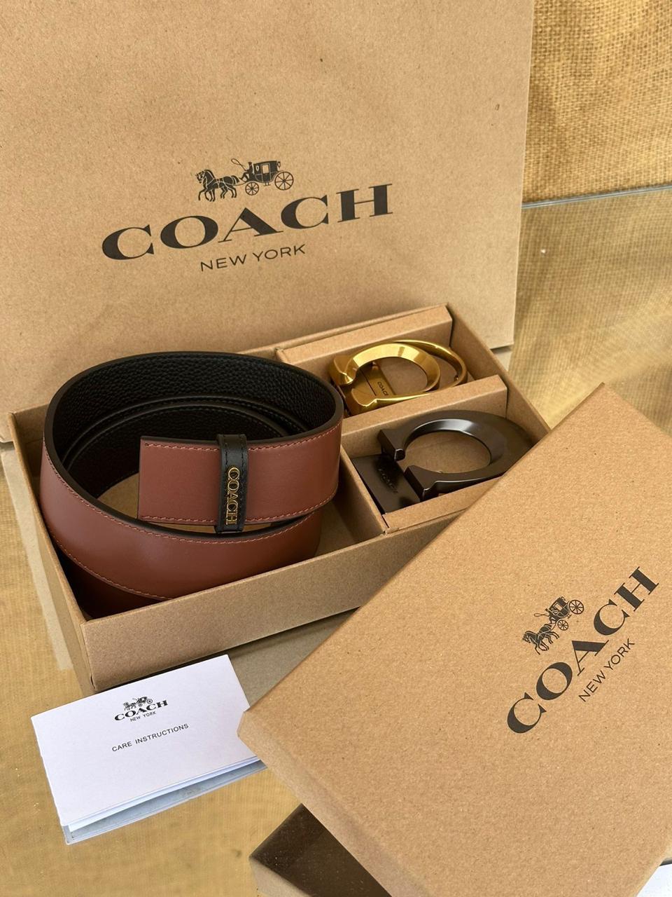 Coach Belt, Mens Gift Set. 05