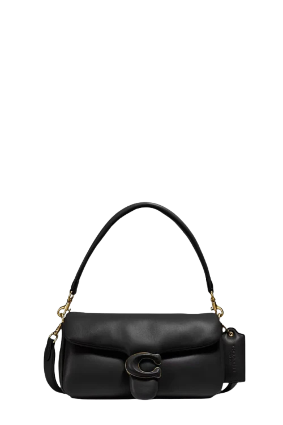 COACH PILLOW TABBY BLACK 20  865