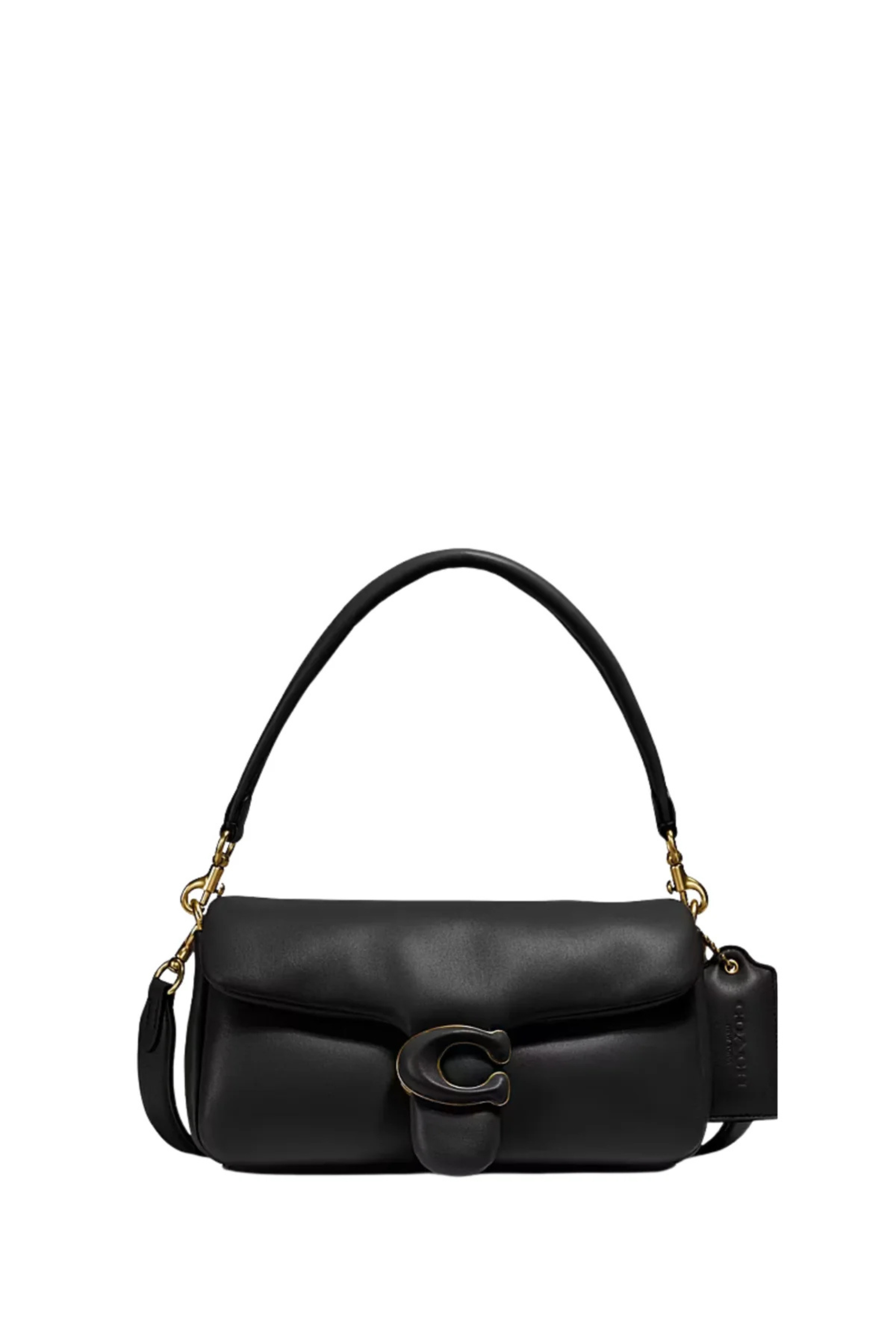 COACH PILLOW TABBY BLACK 20  865