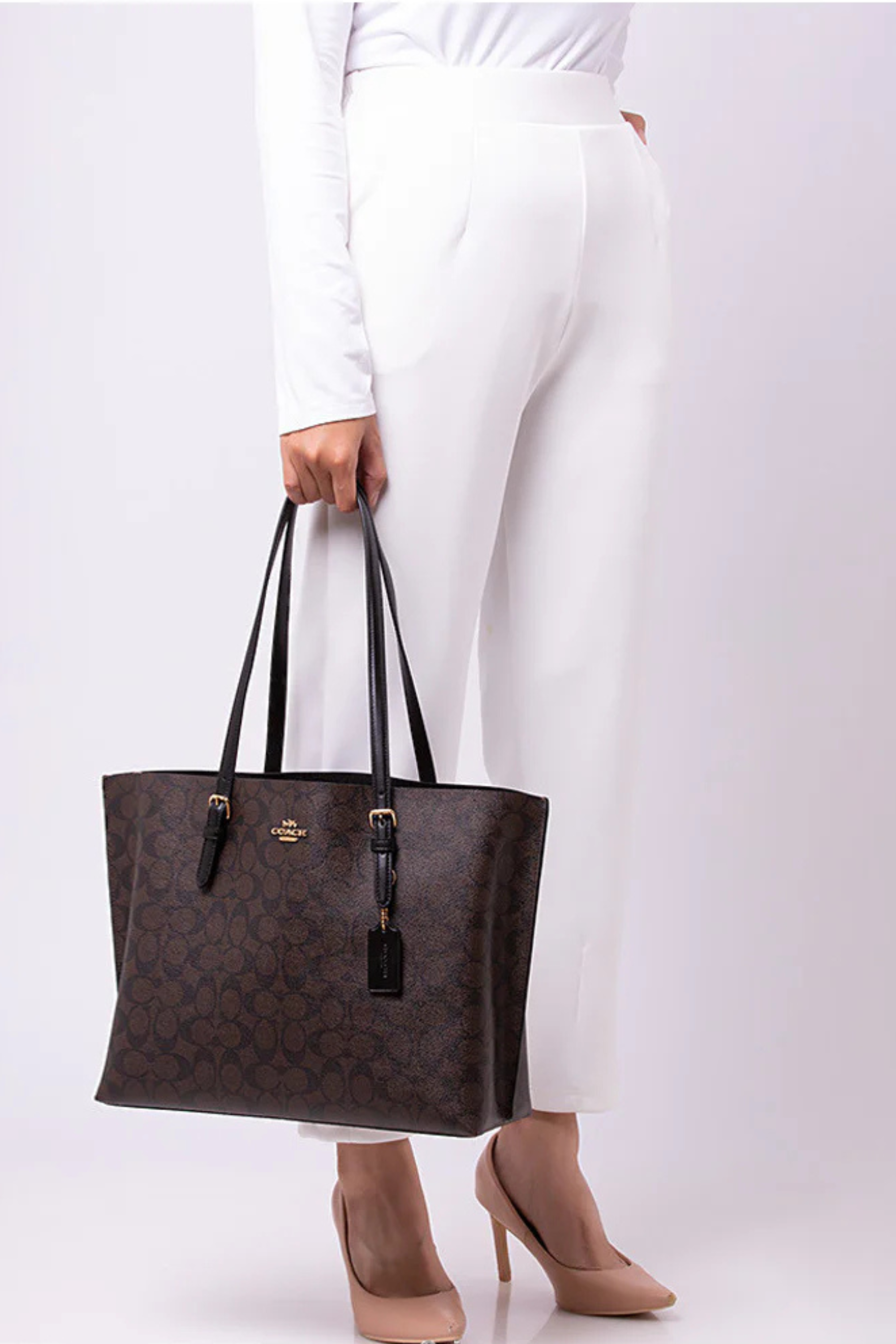 Coach large gallery tote 604