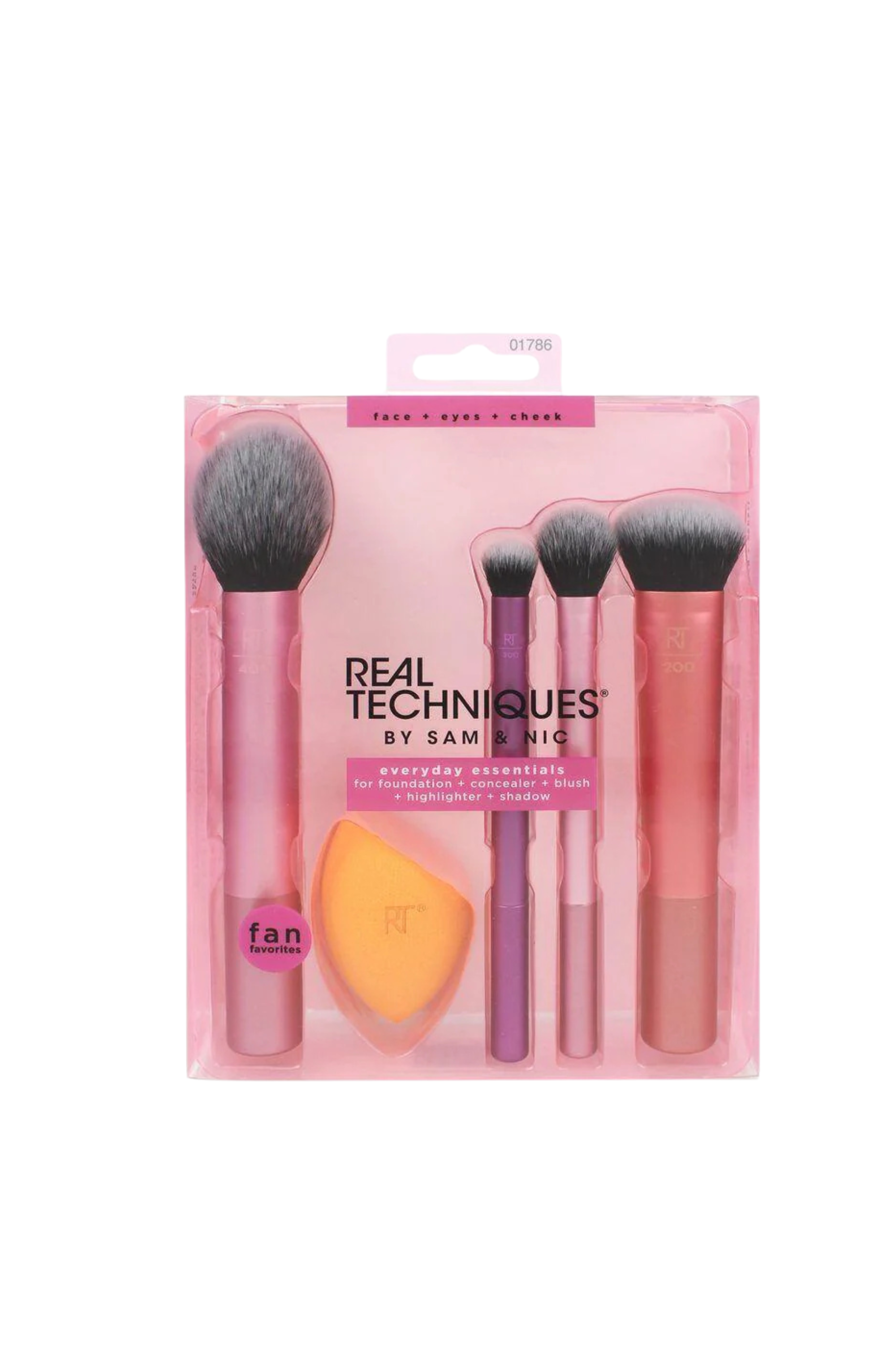 Real Techniques 6-Piece Makeup Brush Set