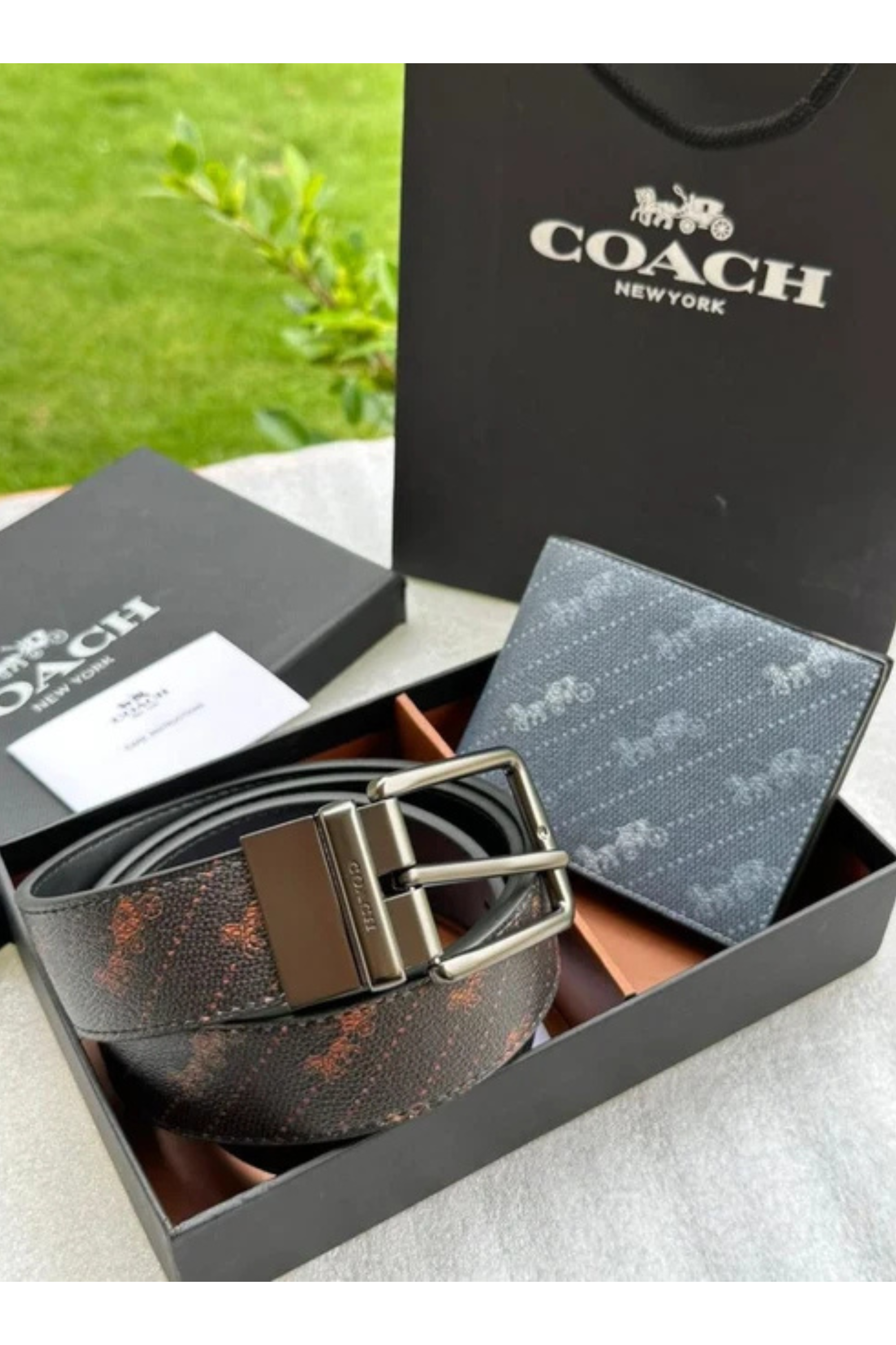 Coach wallet and belt 1530