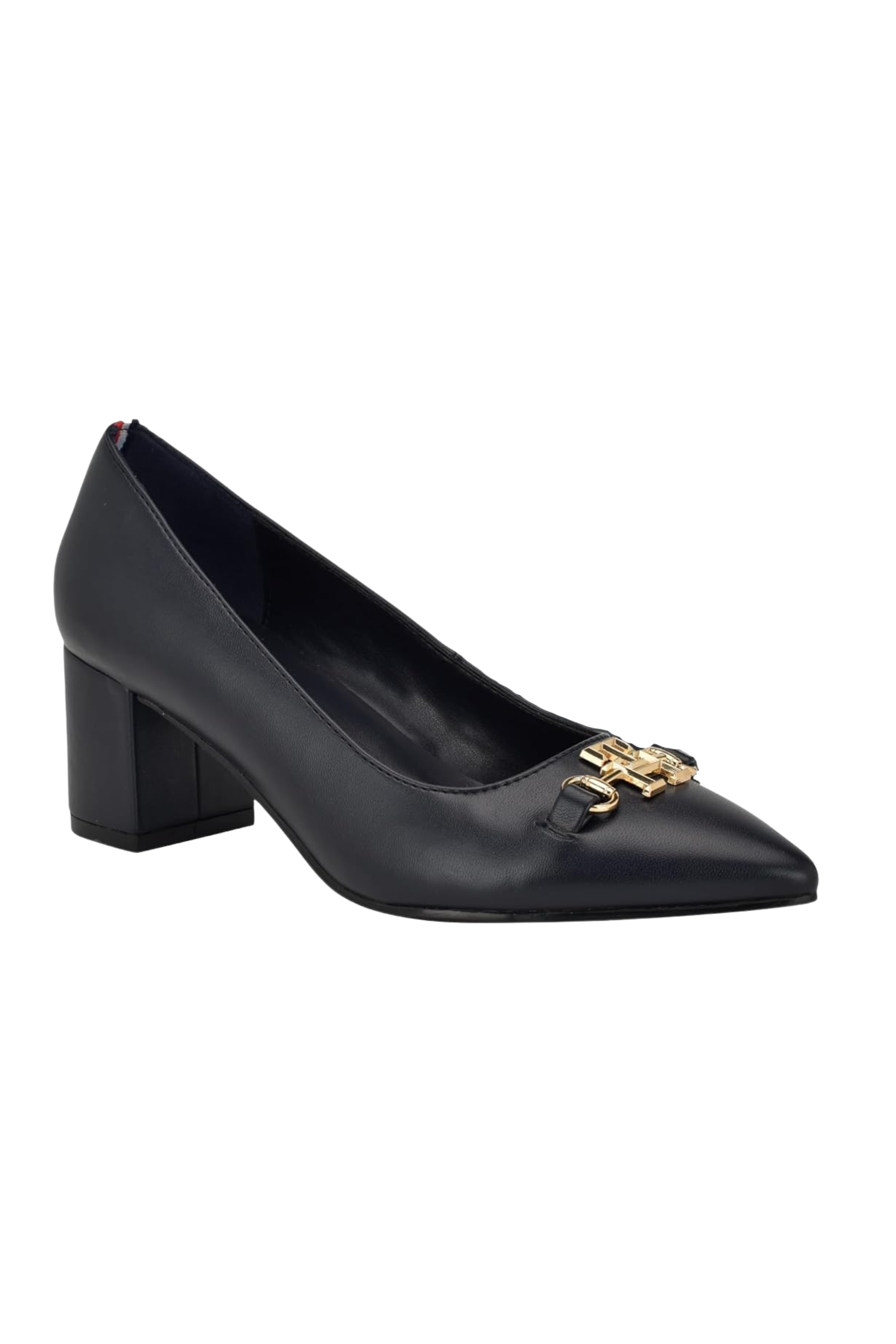 Tommy Hilfiger block heel 1051 (Navy Blue)