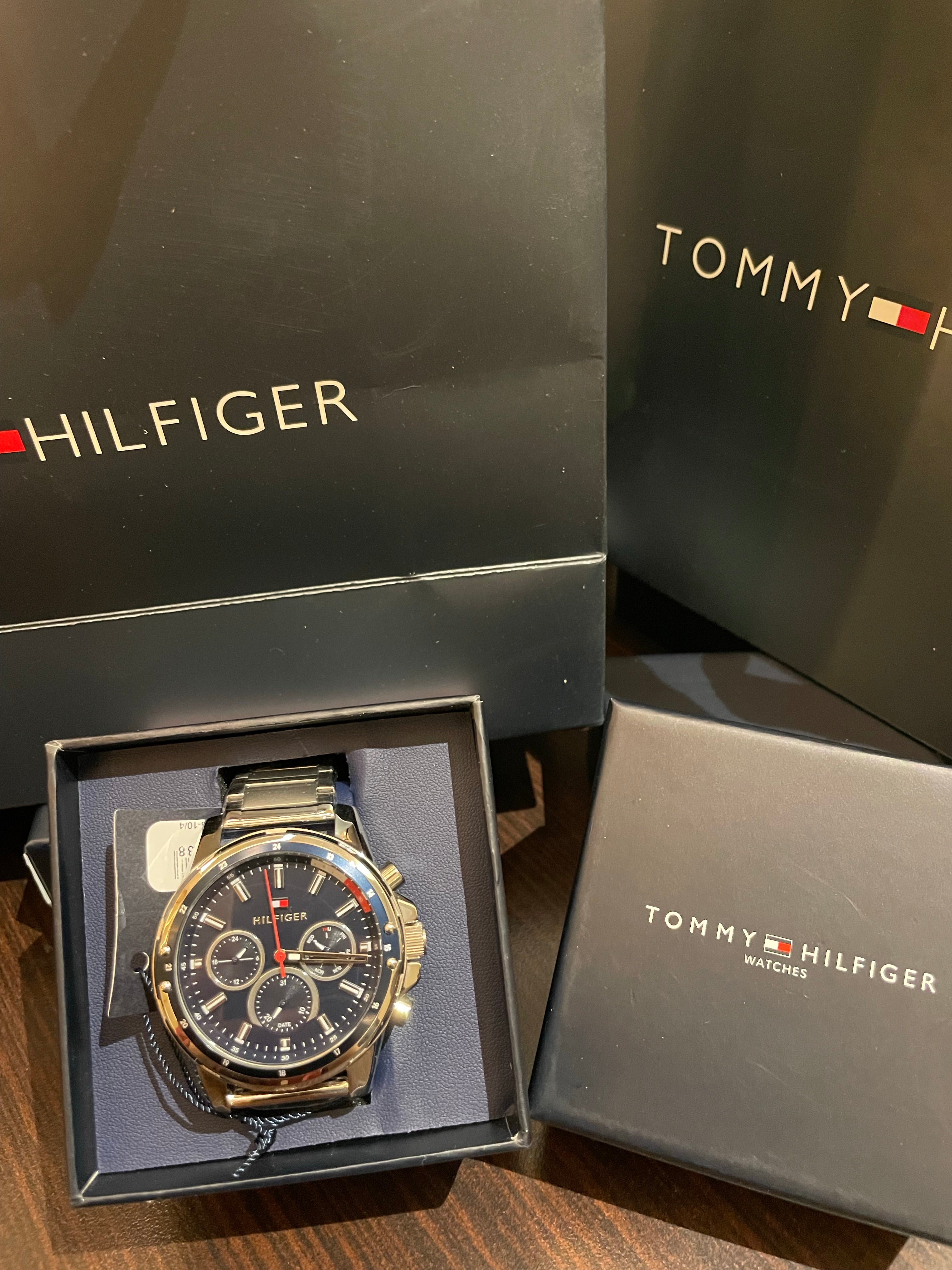 Tommy Hilfiger Men's Multi dial Quartz Watch with Stainless Steel Strap 1791104