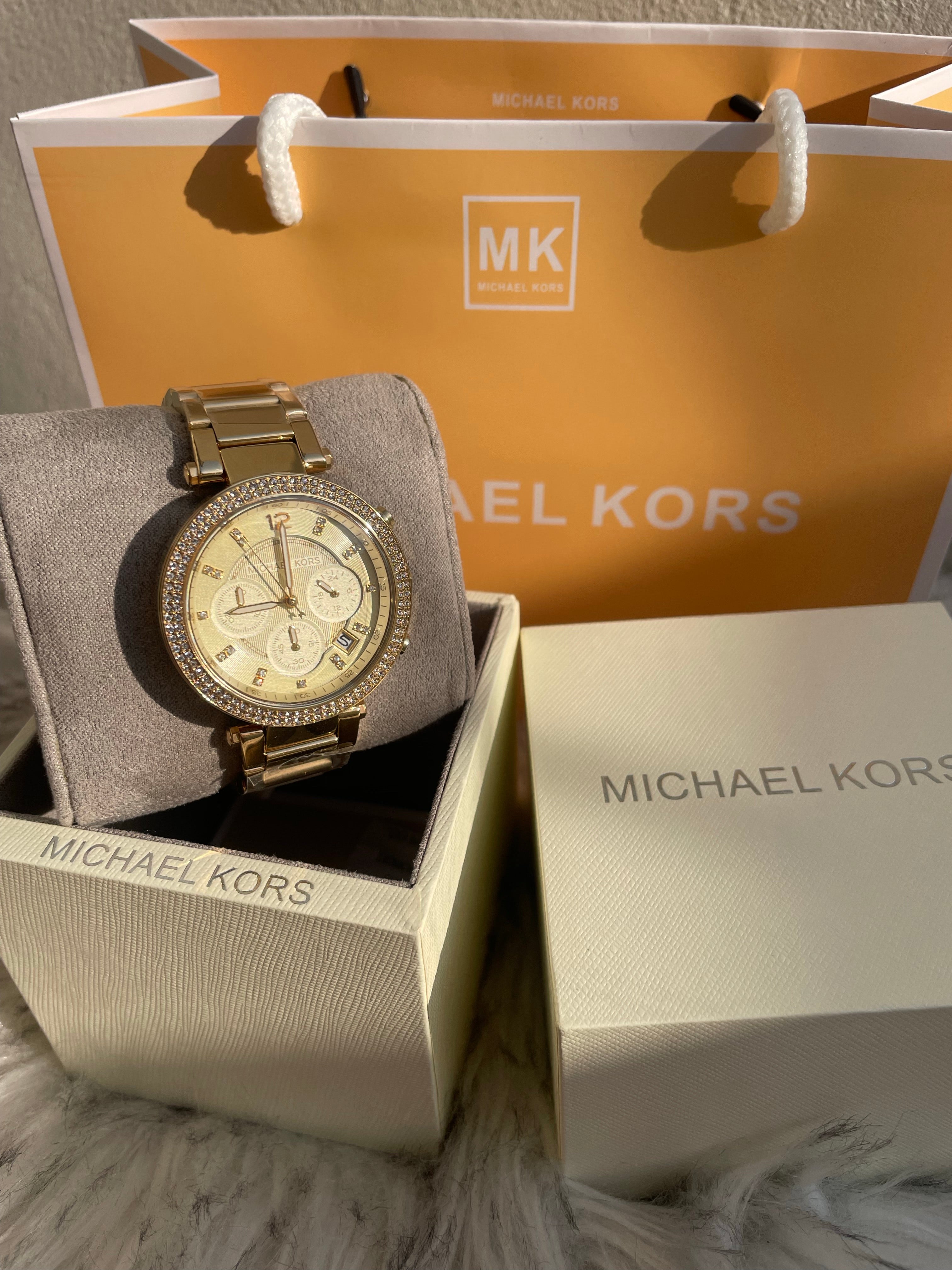 Michael Kors MK5354 Parker Ladies Chronograph Quartz Watch