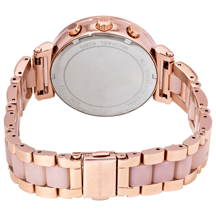 Michael Kors Sofie Chronograph Rose Dial Ladies Watch MK6560